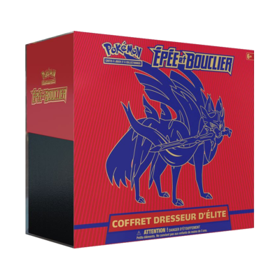 Coffret Dresseur d'Élite Épée et Bouclier - Zacian
