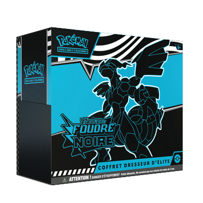Coffret Dresseur d'Élite Foudre Noire - Zekrom