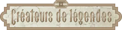 Logo de l'extension Créateurs de Légendes