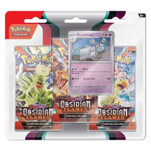 Blister 3-Pack de Flammes Obsidiennes: Tomberro